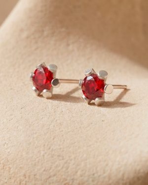 pendientes flor de brezo