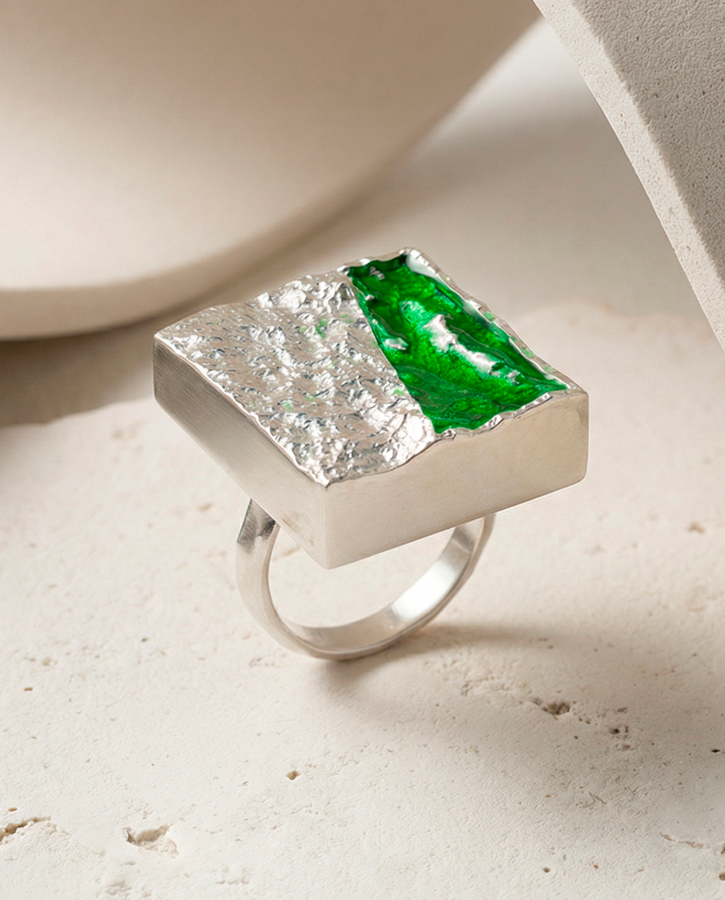 anillo menhires verde anillo menhires verde