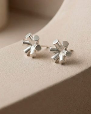 pendientes copo de nieve