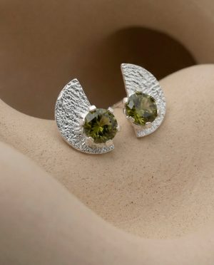 pendientes brandt verdes